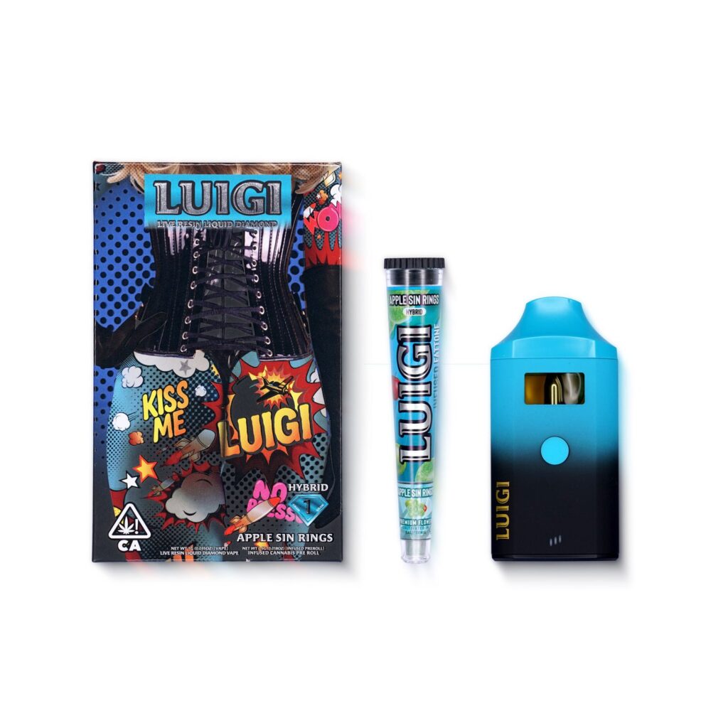 Luigi Apple Sin Rings box