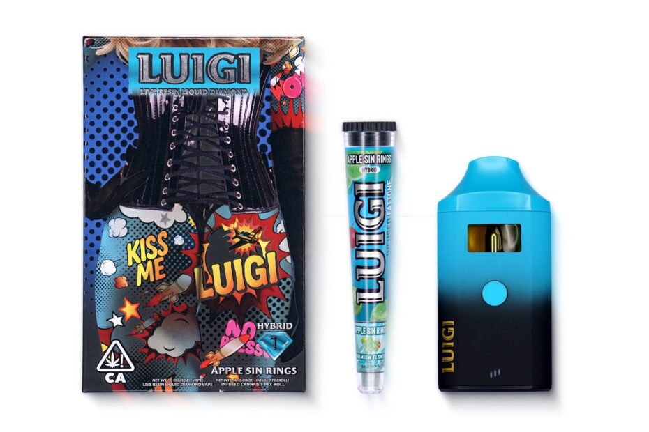 Luigi Apple Sin Rings Series 2 Disposable