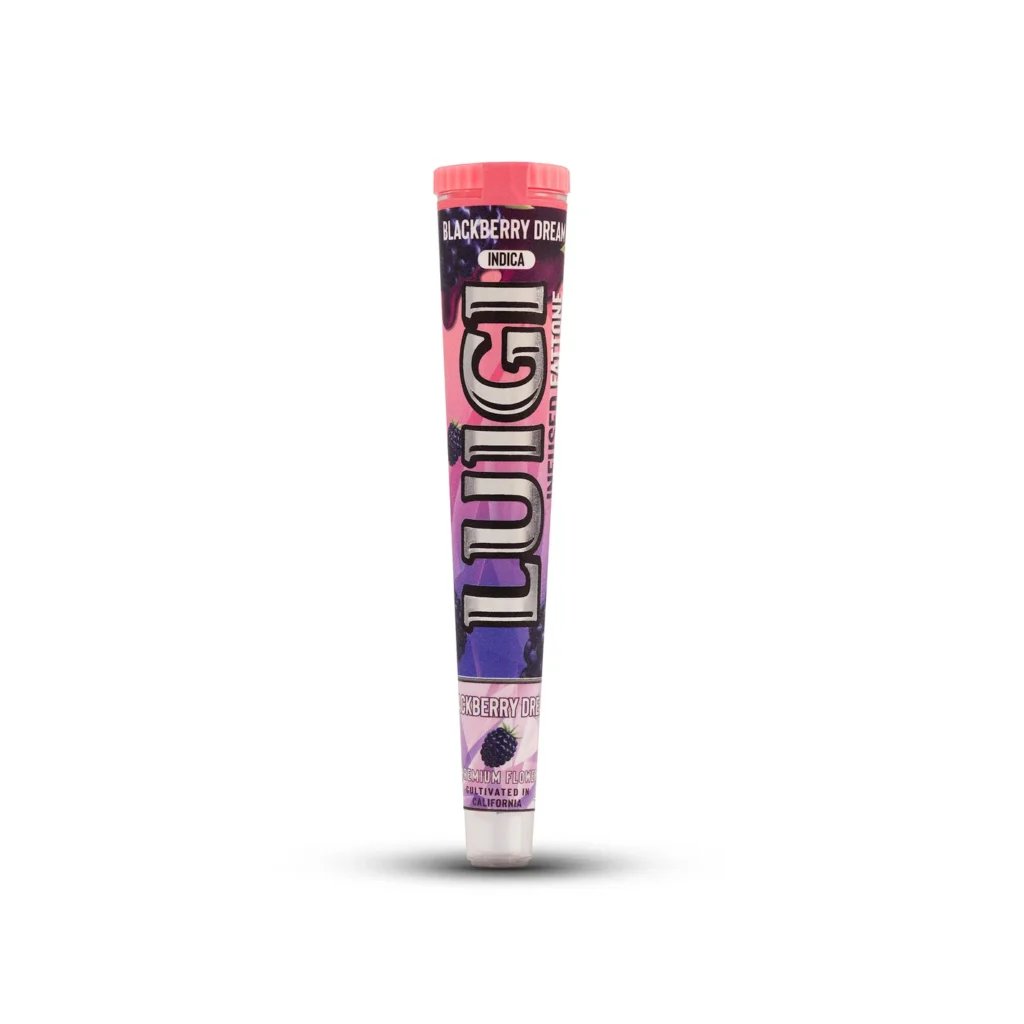 Luigi Blackberry Dream Pre Roll box