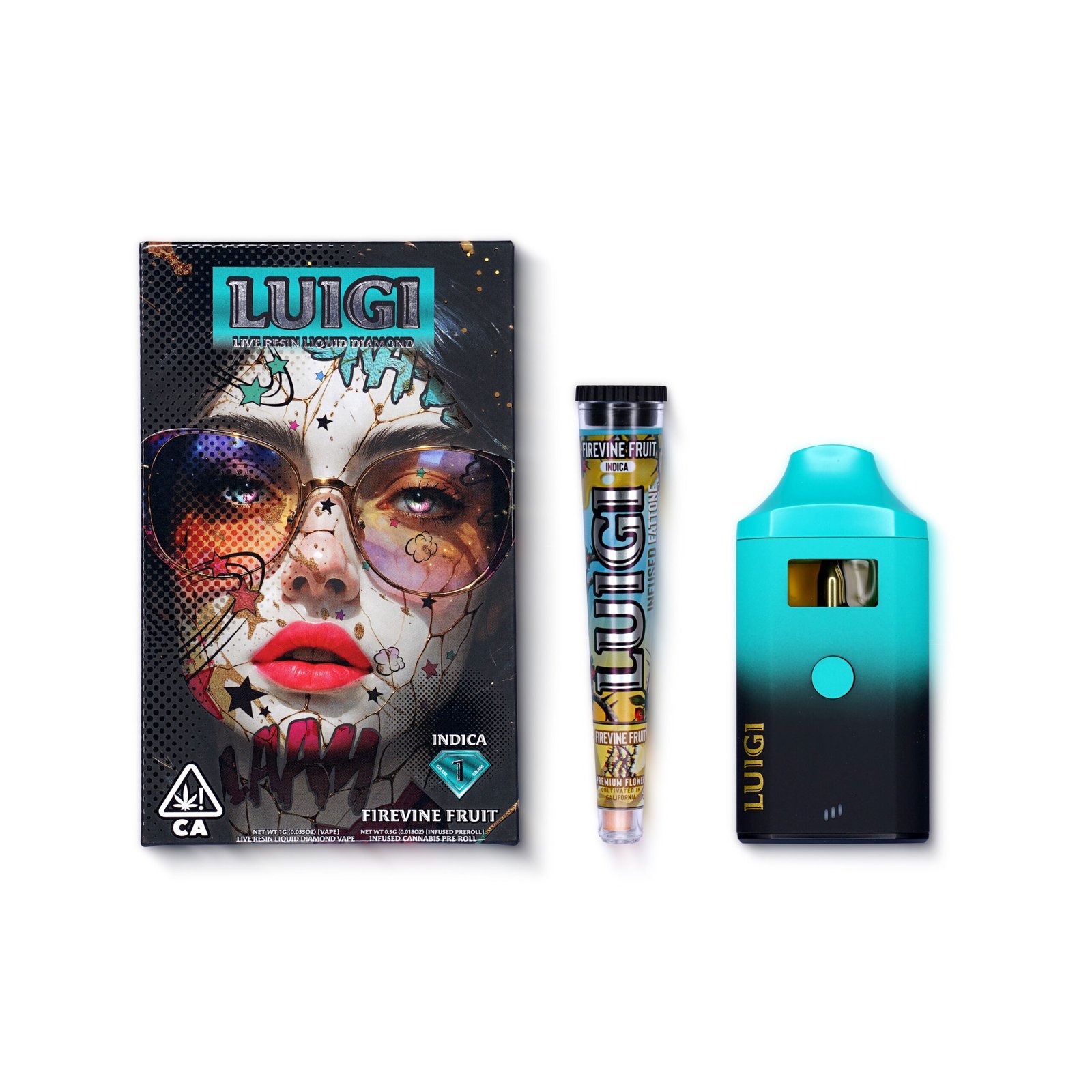 Luigi Firevine Fruit Series 2 Disposable