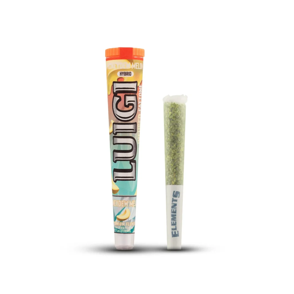Luigi Honeydew Melon Pre Roll device
