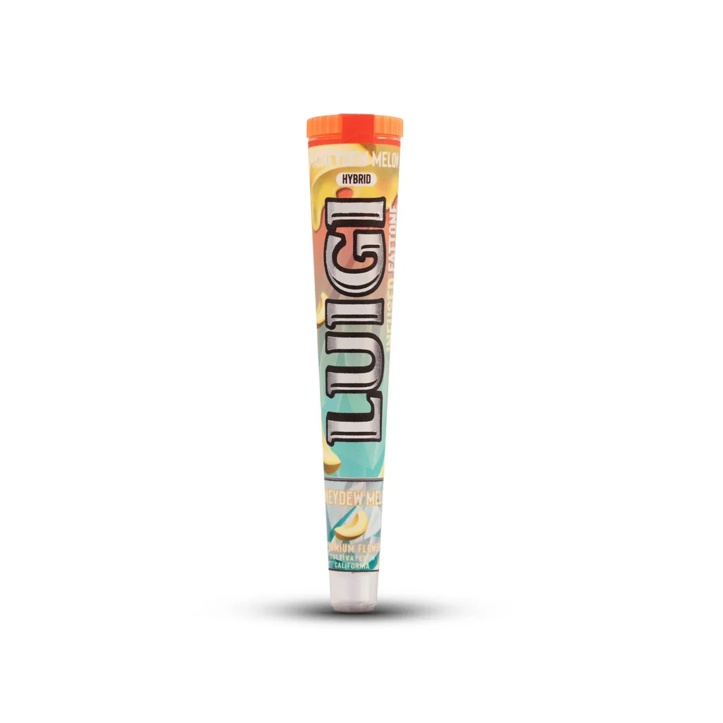 Luigi Honeydew Melon Pre Roll box