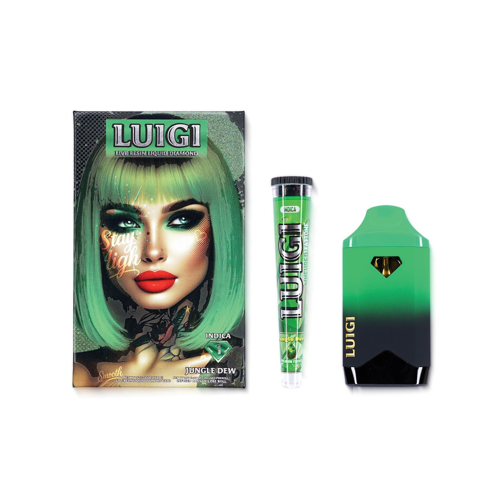 Luigi Jungle Dew Series 5 Disposable