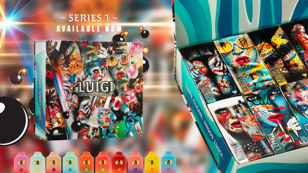 Luigi cart blinking lineup