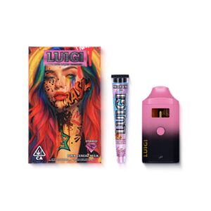 Luigi Pink Cereal Milk Series 2 Disposable