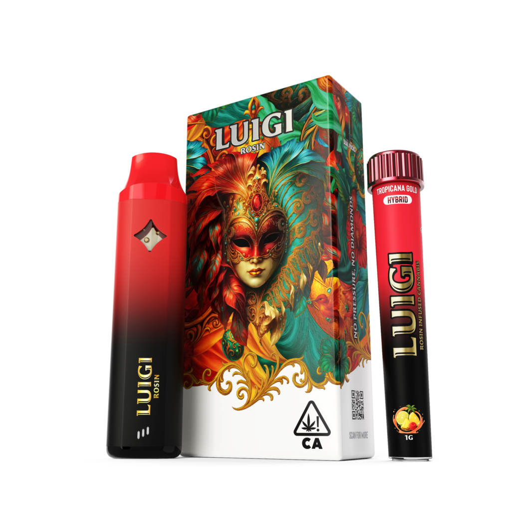 Luigi Tropicana Gold Rosin Pen box